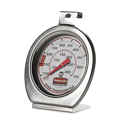 Rubbermaid Commercial Products Stainless Steel Monitoring Thermometer, Safe - Image 3