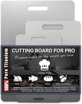 Titanium Cutting Boards for Kitchen, Dishwasher Safe by Panbemer