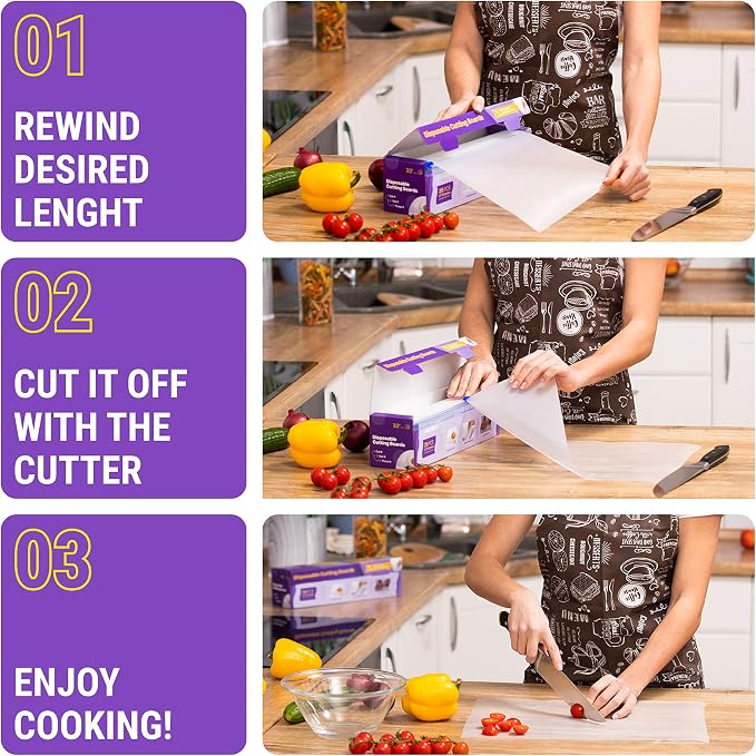 Disposable Plastic Cutting Board Sheets - Image 3