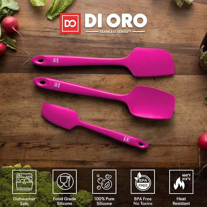 DI ORO Silicone Spatula Set - Image 3