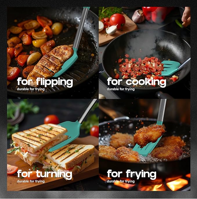 BakeRoyal Silicone Spatula Set - Image 3