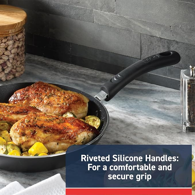 T-Fal Experience Nonstick Fry Pan 10.5 Inch, Oven Safe 400F, Non Stick Frying - Image 4