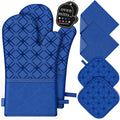 Oven Mitts and Pot Holders Set by HGYI
