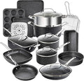 Granitestone 20 Pc Pots and Pans Set Nonstick Kitchen Cookware Set by Granitestone+