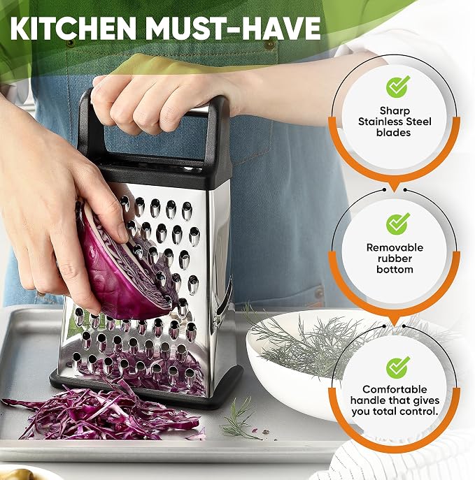 Spring Chef Professional Cheese Grater - Image 3