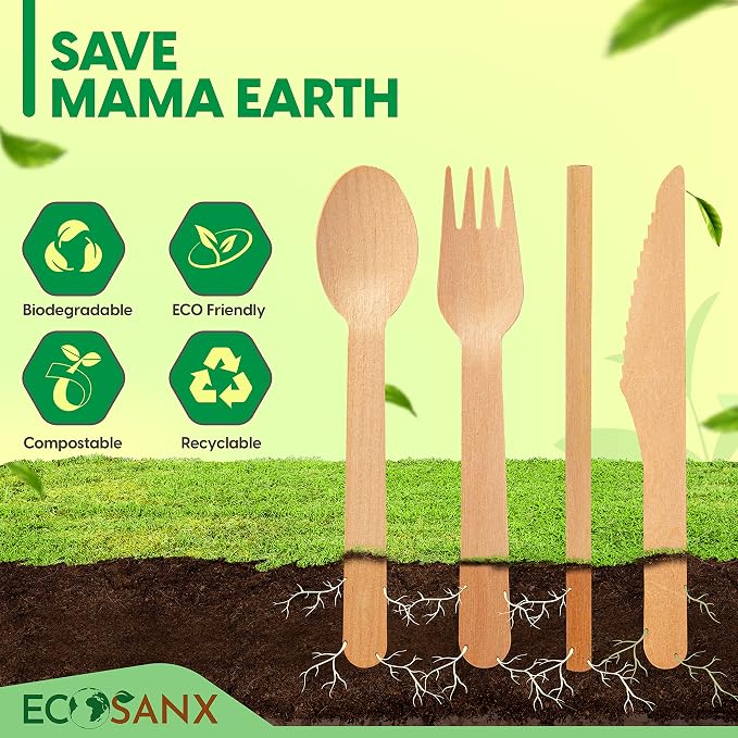 Bamboo Cutlery Set - Image 6