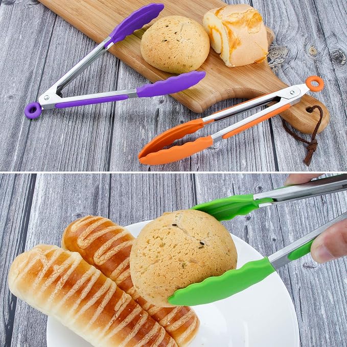 MSY BIGSUNNY Kitchen Food Tongs - Image 4