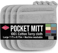 RITZ Terry Pocket Mitt & Hot Pad: Unparalleled Heat Resistant, Durable 100% by Ritz+Foodservice