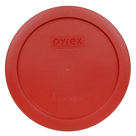 Pyrex 7201-PC Round 4 Cup Storage Lid by Pyrex