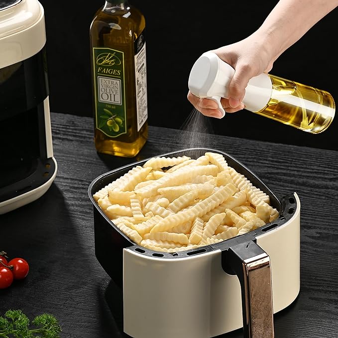 Oil Sprayer for Cooking- 200ml Glass Olive Oil Sprayer Mister, Olive Oil Spray - Image 5