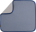 S&T INC. Dish Drying Mat, 16” x 18”, Absorbent Microfiber Kitchen Counter Mat by STINC