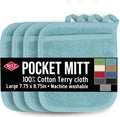 RITZ Terry Pocket Mitt & Hot Pad: Unparalleled Heat Resistant, Durable 100% by Ritz+Foodservice