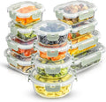 JoyJolt 24pc Borosilicate Glass Storage Containers by JoyJolt