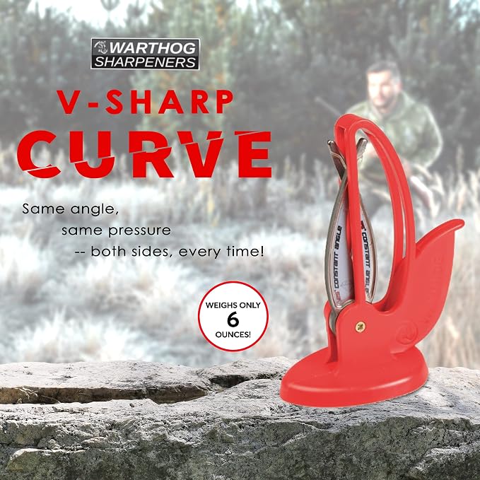 Warthog V-Sharp CURVE Professional Knife Sharpener System, 25 Degree Angle - Image 5