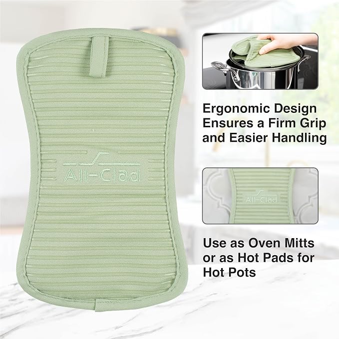 All-Clad Premium Pot Holder & Heating Pad, Heat Resistant to 500 Degrees - Image 3