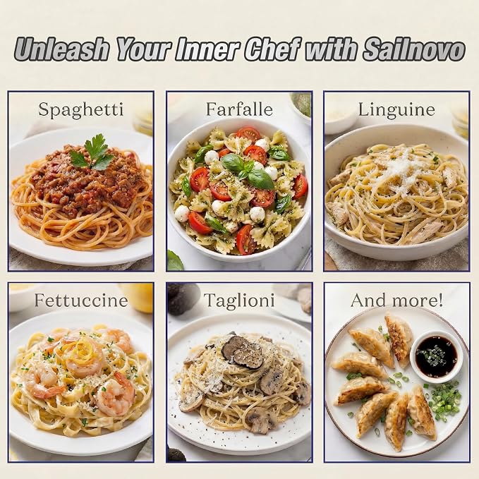 Sailnovo 3 in 1 Pasta Maker Machine - Image 8