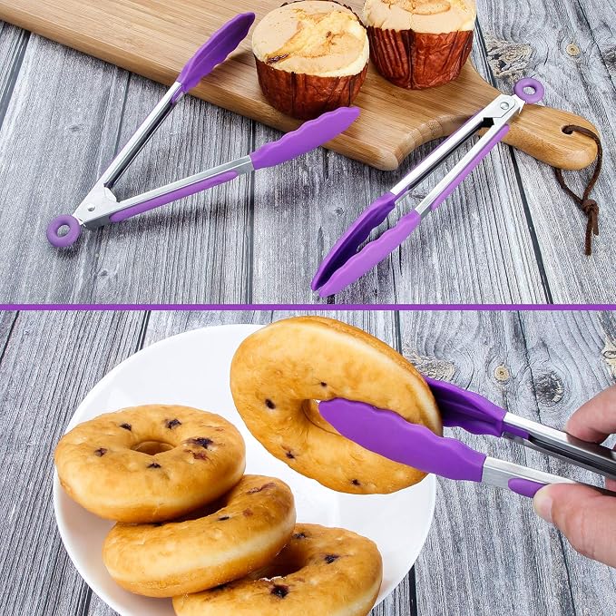MSY BIGSUNNY Kitchen Food Tongs - Image 3