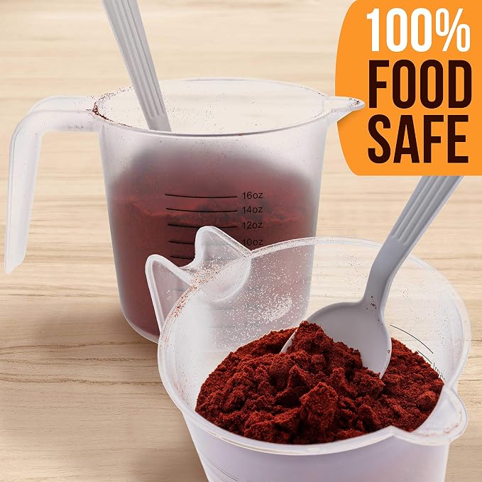U.S. Kitchen Supply Plastic Measuring Cups - 16 oz Liquid Measuring Cup Set of - Image 5