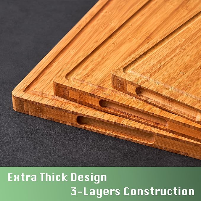 Allsum Large Wood Cutting Board - Image 2