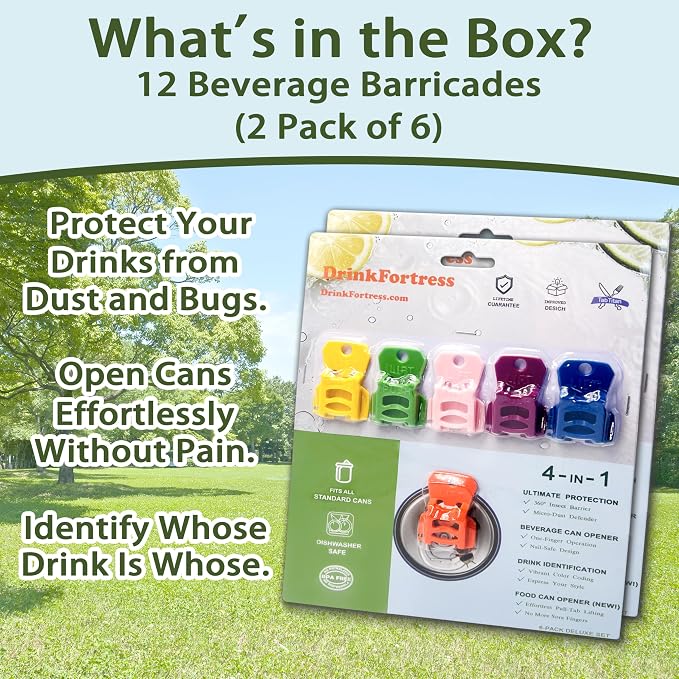 CanGuard 12 Pack Can Lids – Can Covers - Image 9