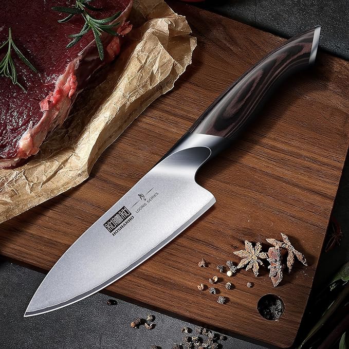 HOSHANHO 6 inch Kitchen Knife in Japanese High Carbon Steel, Professional - Image 7