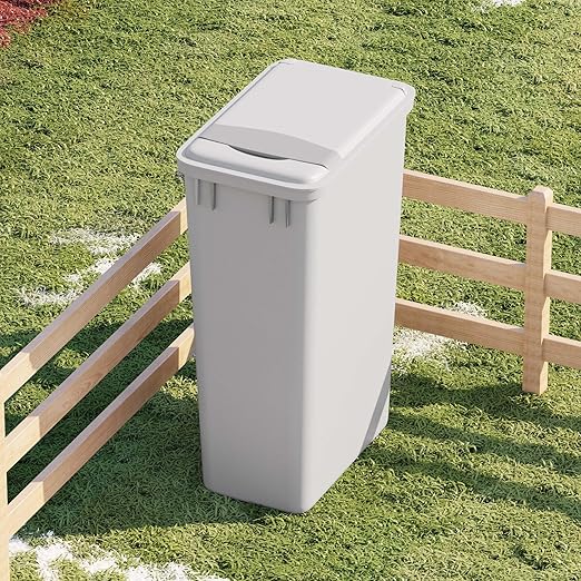 Dowell Wastebasket Trash Can Container, Plastic Garbage Bin, - Image 3