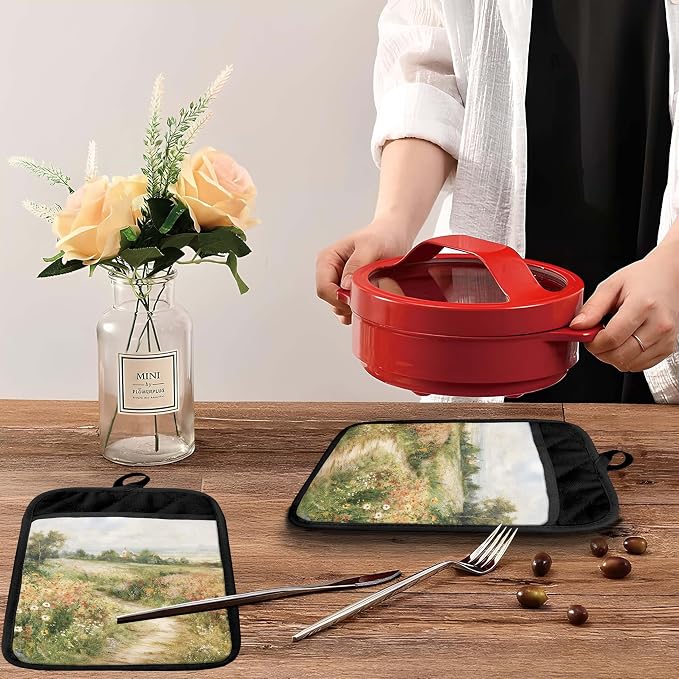 Rustic Wildflower Meadow Pot Holders - Image 5