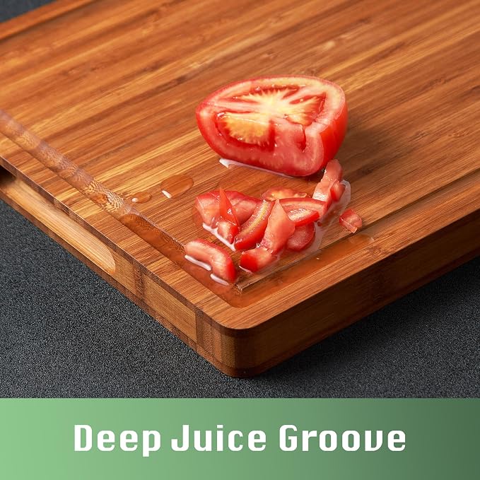 Allsum Bamboo Wood Cutting Board - Image 5