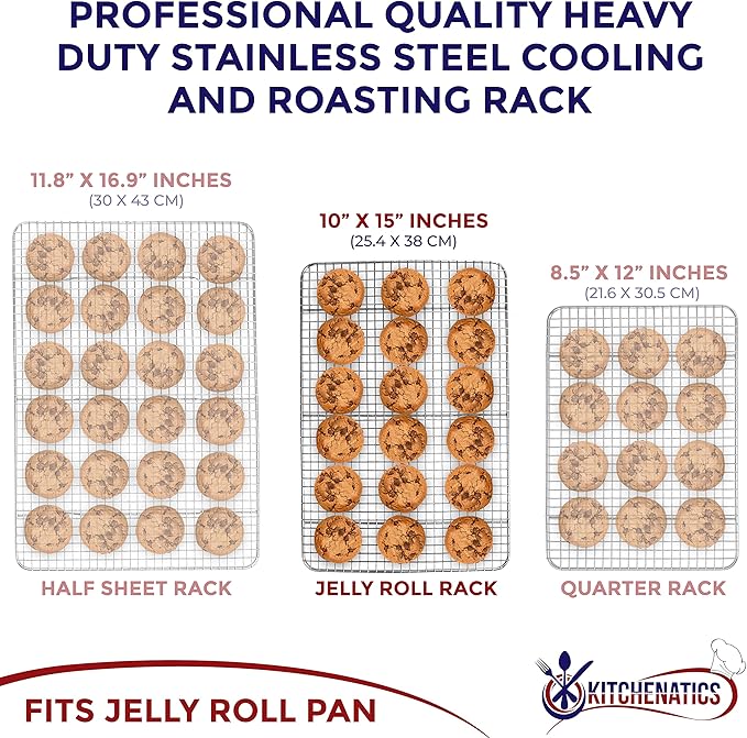 KITCHENATICS Jelly Roll Cooling Racks - Image 2