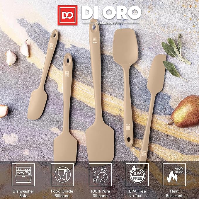 DI ORO Silicone Spatula Set - Image 3