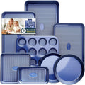 Baking Pans Set 8-Piece Bakeware Sets, Baking Sets by SlowSLog