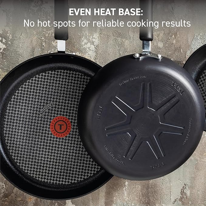 T-Fal Ultimate Hard Anodized Nonstick Wok 14 Inch, Oven Broiler Safe 350F - Image 5