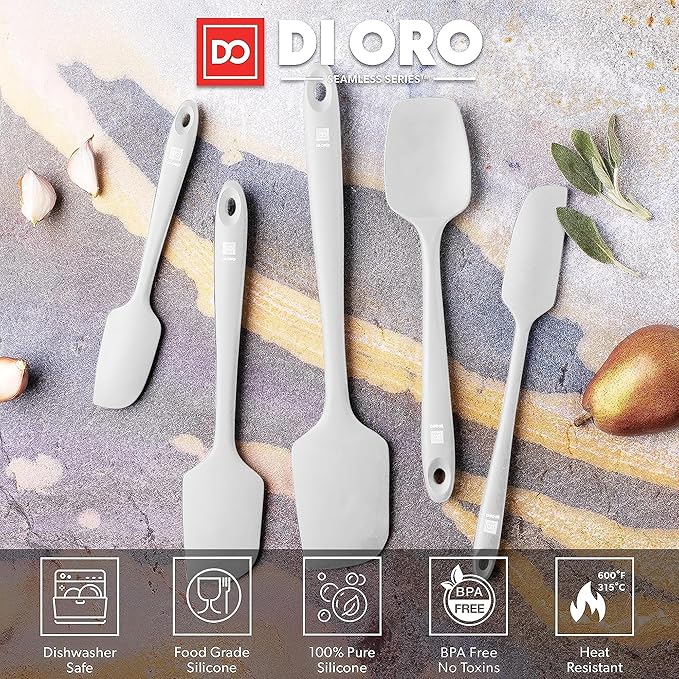 DI ORO Silicone Spatula Set - Image 3