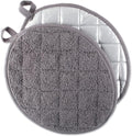 DII Basic Terry Collection Quilted 100% Cotton, Oval Potholder, 2 Piece by DII