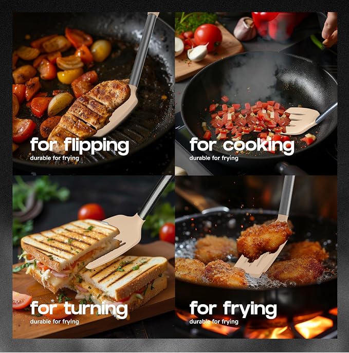 BakeRoyal Silicone Spatula Set - Image 3