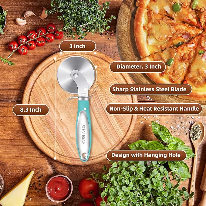SCHVUBENR Premium Pizza Cutter Wheel - Image 5