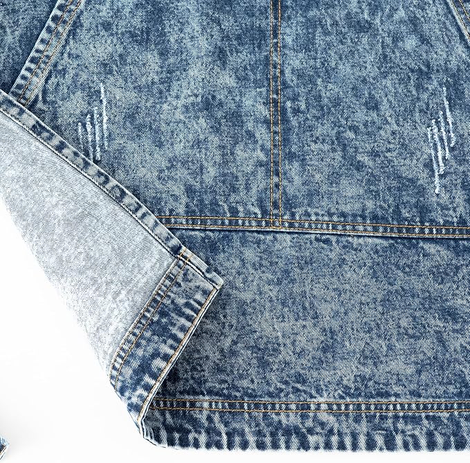 Jeanerlor - Cotton Denim Apron - Jean Apron - Image 9