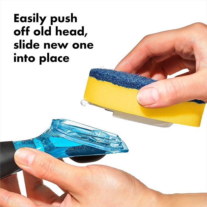 OXO New Good Grips Soap Dispensing Dish Scrub Refills - Image 5