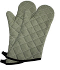 ARCLIBER Oven Mitts Heat Fire Resistant Oven Mitts 425 ° F, Quilted Terry Cloth by ARCLIBER