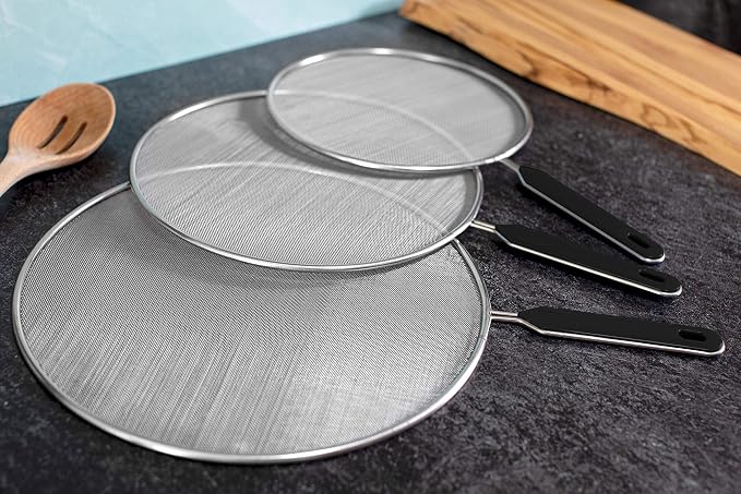 Grease Splatter Screen For Frying Pan Cooking - Image 4