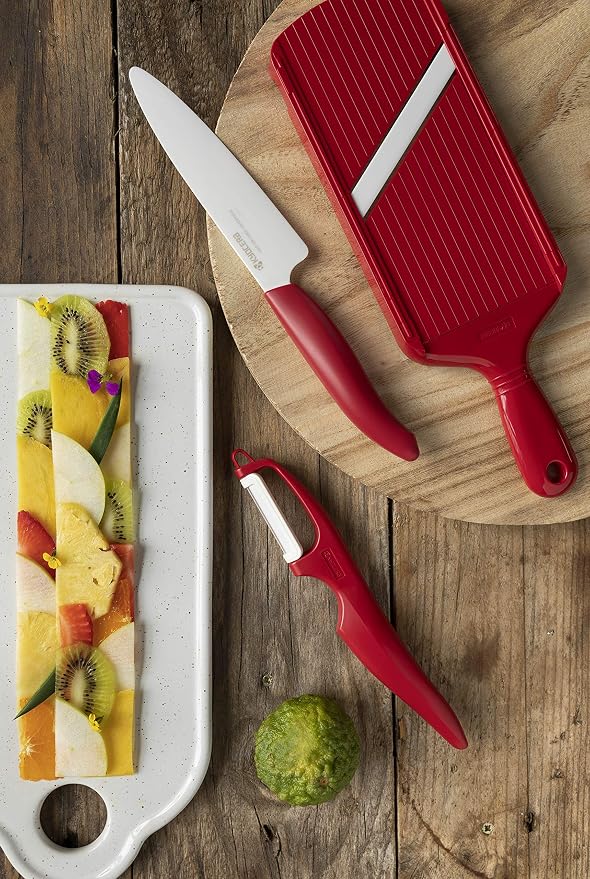 Kyocera Advanced Ceramic Vertical Double Edge Blade Peeler - Image 2