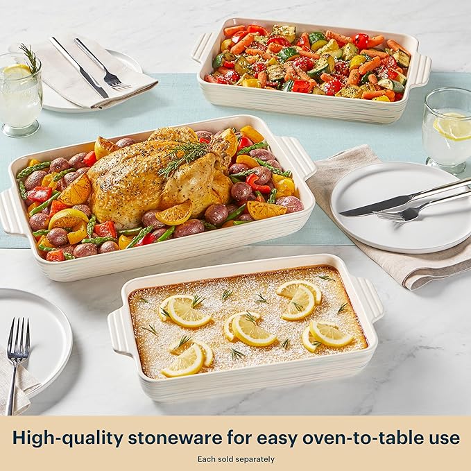 Pyrex 2QT Rectangular Ceramic Baking Dish - Image 6