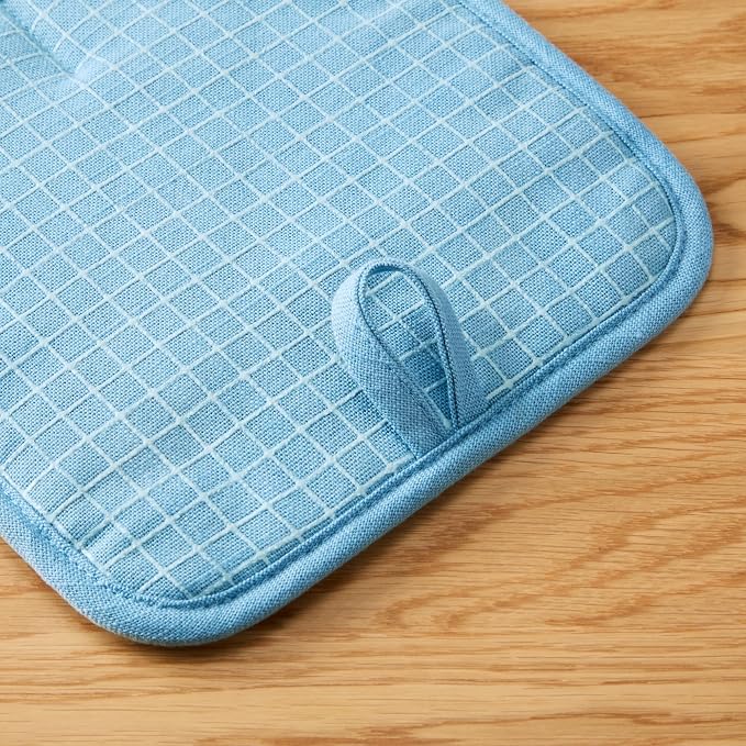 KITCHENAID Gourmet Series Gridlines Pot Holders 2-Pack Set, Heat Resistant up - Image 4