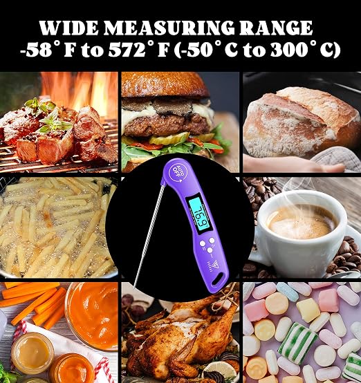 DOQAUS Digital Meat Thermometer, Instant Read Food Thermometer - Image 7