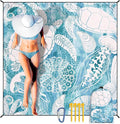 HIHOHO Beach Blanket Waterproof Sandproof Extra Large Beach Mat 79" X by HIHOHO