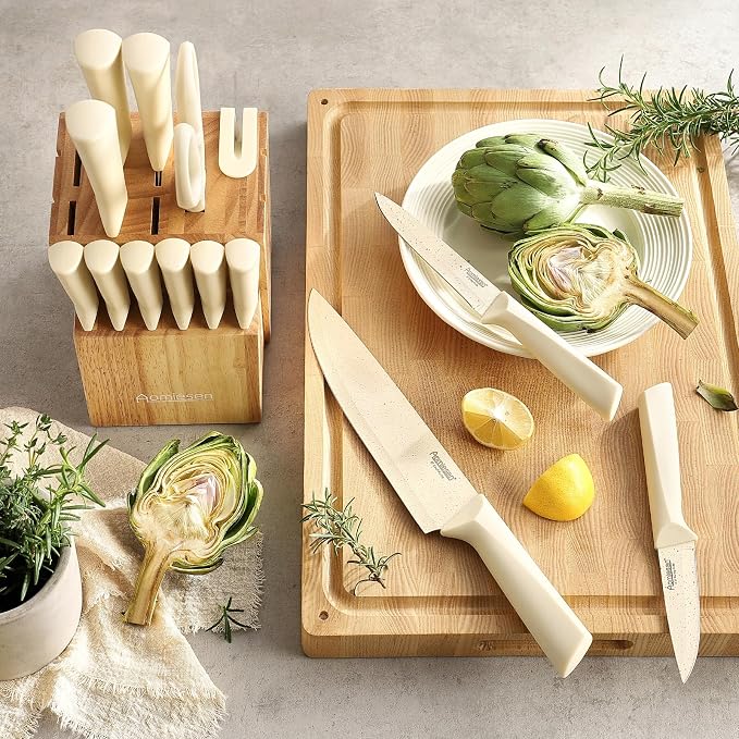 Stainless Steel Knife Set, Knife Block Sets - Image 9