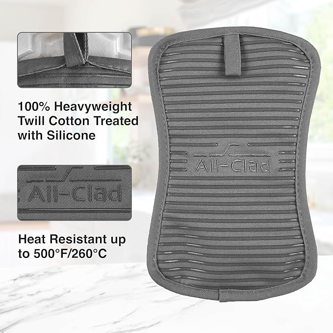 All-Clad Premium Pot Holder & Hot Pad: Heat Resistant to 500 Degrees - Image 4