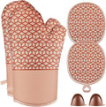 Oven Mitts And Pot Holders Set 6Pcs, Kitchen Oven Glove, High Heat Resistant by Startyourcomfortablelife