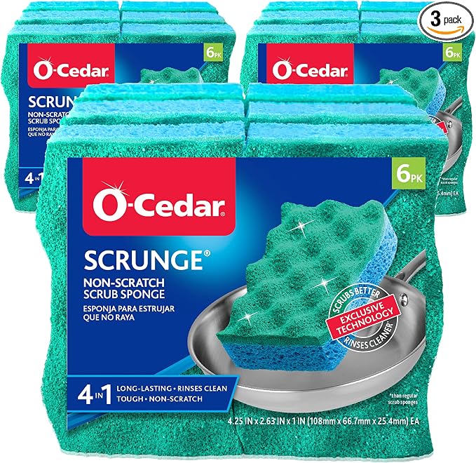 O-Cedar Multi-Use Scrunge Scrub Sponge by O-Cedar