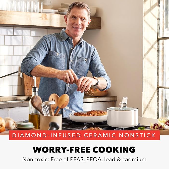 GreenPan x Bobby Flay 1.67QT Nonstick Saucepan - Image 2